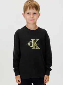 Calvin Klein Lässiger Logo-Pullover^Kinder Hoodies & Pullover|Kleidung