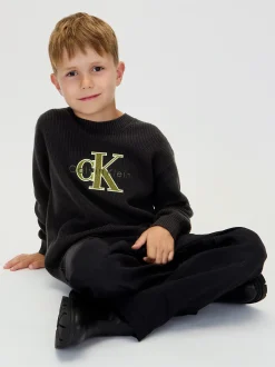 Calvin Klein Lässiger Logo-Pullover^Kinder Hoodies & Pullover|Kleidung