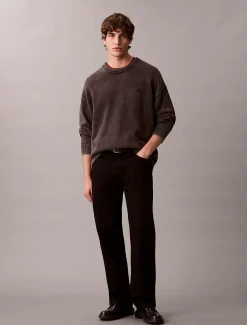 Calvin Klein Lässiger Monogramm-Pullover aus Baumwolle^Herren Strickdesigns