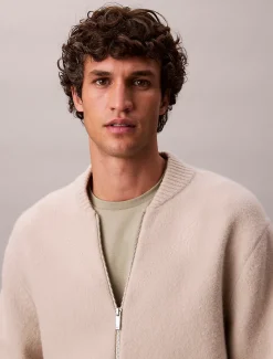 Calvin Klein Lässiger Pullover aus einem Kaschmir-Mix^Herren Strickdesigns