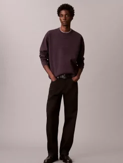 Calvin Klein Lässiger Pullover mit Logo-Grafik^Herren Strickdesigns