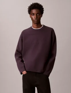 Calvin Klein Lässiger Pullover mit Logo-Grafik^Herren Strickdesigns