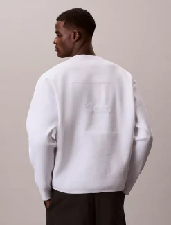 Calvin Klein Lässiger Pullover mit Logo-Grafik^Herren Strickdesigns