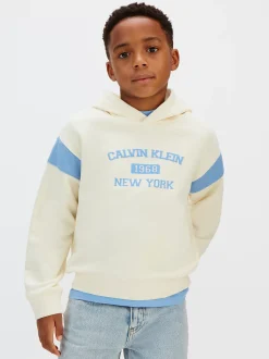 Calvin Klein Lässiger Varsity-Logo-Hoodie^Kinder Hoodies & Pullover|Kleidung