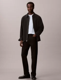 Calvin Klein Lässiges, besticktes Logo-T-Shirt^Herren T-shirts