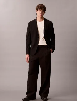 Calvin Klein Lässiges, besticktes Logo-T-Shirt^Herren T-shirts