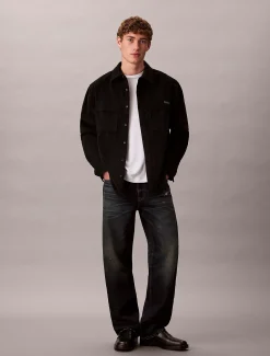 Calvin Klein Lässiges Button-Down-Hemd aus Kordsamt^Herren Hemden & Poloshirts