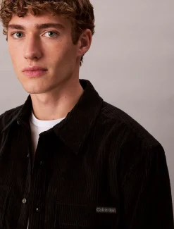 Calvin Klein Lässiges Button-Down-Hemd aus Kordsamt^Herren Hemden & Poloshirts