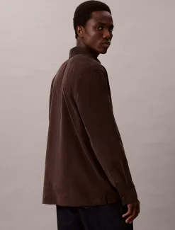 Calvin Klein Lässiges Button-Down-Hemd aus Kordsamt^Herren Hemden & Poloshirts