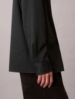 Calvin Klein Lässiges Button-Down-Hemd aus Melange^Herren Hemden & Poloshirts