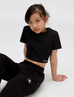 Calvin Klein Lässiges cropped Milano-Top^Kinder T-shirts & Tops|Kleidung