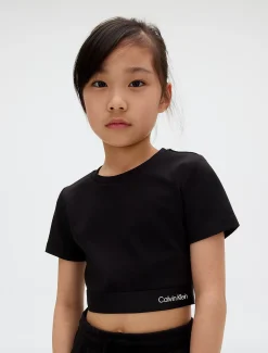 Calvin Klein Lässiges cropped Milano-Top^Kinder T-shirts & Tops|Kleidung