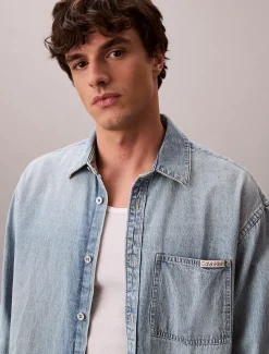 Calvin Klein Lässiges Denim-Hemd^Herren Hemden & Poloshirts