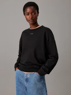 Calvin Klein Lässiges Fleece-Sweatshirt^Damen Sweatshirts & Hoodies
