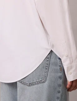 Calvin Klein Lässiges Hemd aus Baumwoll-Popeline^Damen Hemden & Blusen|T-shirts & Tops