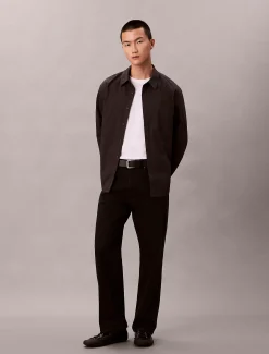 Calvin Klein Lässiges Hemd aus Baumwoll-Nylon^Herren Hemden & Poloshirts