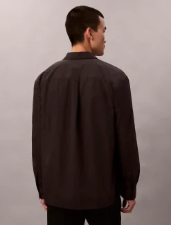 Calvin Klein Lässiges Hemd aus Baumwoll-Nylon^Herren Hemden & Poloshirts