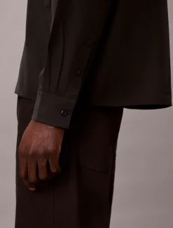 Calvin Klein Lässiges Hemd aus weichem Modal^Herren Hemden & Poloshirts