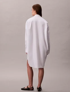 Calvin Klein Lässiges Hemdkleid aus Baumwolle^Damen Kleider & Röcke