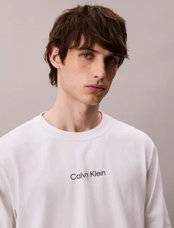 Calvin Klein Lässiges Langarmshirt^Herren T-shirts