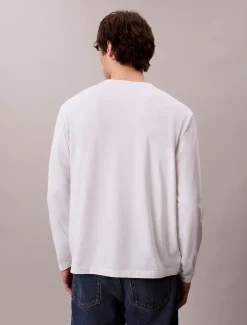 Calvin Klein Lässiges Langarmshirt^Herren T-shirts