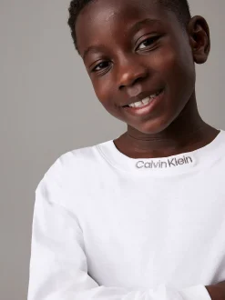 Calvin Klein Lässiges Langarmshirt^Kinder T-shirts|Kleidung