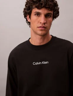 Calvin Klein Lässiges Langarmshirt^Herren T-shirts