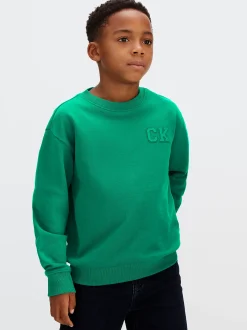 Calvin Klein Lässiges Logo-Sweatshirt^Kinder Hoodies & Pullover|Kleidung