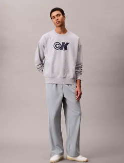 Calvin Klein Lässiges Logo-Sweatshirt mit Grafik^Herren Hoodies & Sweatshirts