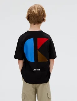 Calvin Klein Lässiges Logo-T-Shirt^Kinder T-shirts|Kleidung