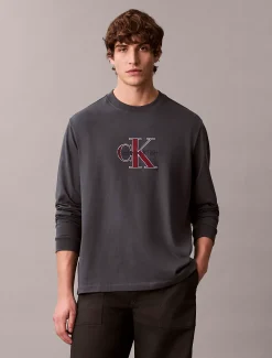 Calvin Klein Lässiges Monlogo-T-Shirt^Herren T-shirts