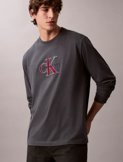 Calvin Klein Lässiges Monlogo-T-Shirt^Herren T-shirts