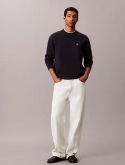 Calvin Klein Lässiges Monogramm-Sweatshirt^Herren Hoodies & Sweatshirts|Strickdesigns