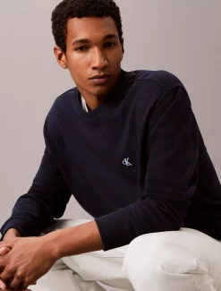 Calvin Klein Lässiges Monogramm-Sweatshirt^Herren Hoodies & Sweatshirts|Strickdesigns