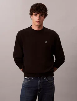 Calvin Klein Lässiges Monogramm-Sweatshirt^Herren Hoodies & Sweatshirts