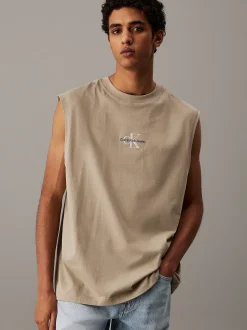 Calvin Klein Lässiges Monogramm-Tanktop^Herren T-shirts
