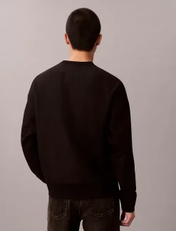 Calvin Klein Lässiges Monologo-Sweatshirt aus Fleece^Herren Hoodies & Sweatshirts