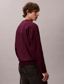 Calvin Klein Lässiges Monologo-Sweatshirt aus Fleece^Herren Hoodies & Sweatshirts