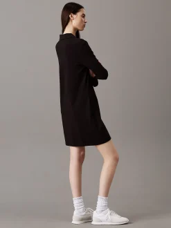 Calvin Klein Lässiges Poloshirt aus Baumwoll-Piqué^Damen Kleider & Röcke