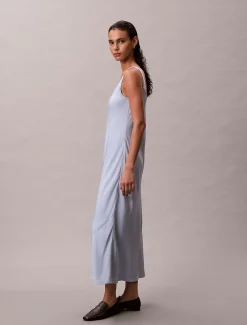 Calvin Klein Lässiges Slipkleid aus Viskose^Damen Kleider & Röcke