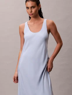 Calvin Klein Lässiges Slipkleid aus Viskose^Damen Kleider & Röcke