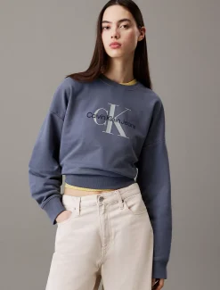 Calvin Klein Lässiges Sweatshirt aus French Terry^Damen Sweatshirts & Hoodies