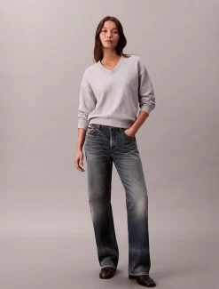 Calvin Klein Lässiges Sweatshirt aus Frottee^Damen Sweatshirts & Hoodies