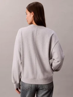 Calvin Klein Lässiges Sweatshirt aus Frottee^Damen Sweatshirts & Hoodies