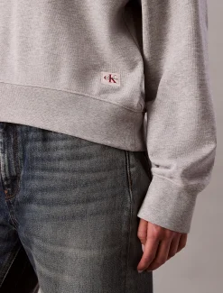 Calvin Klein Lässiges Sweatshirt aus Frottee^Damen Sweatshirts & Hoodies