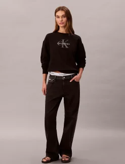 Calvin Klein Lässiges Sweatshirt aus French Terry^Damen Sweatshirts & Hoodies