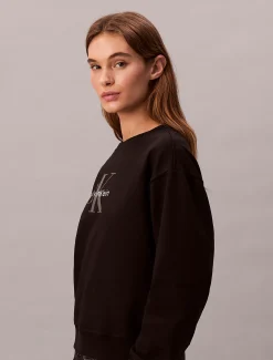 Calvin Klein Lässiges Sweatshirt aus French Terry^Damen Sweatshirts & Hoodies