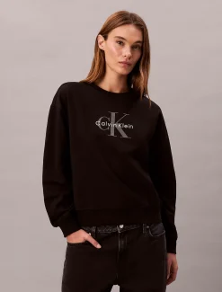 Calvin Klein Lässiges Sweatshirt aus French Terry^Damen Sweatshirts & Hoodies
