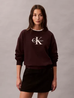 Calvin Klein Lässiges Sweatshirt aus French Terry^Damen Sweatshirts & Hoodies