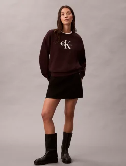 Calvin Klein Lässiges Sweatshirt aus French Terry^Damen Sweatshirts & Hoodies